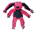 Juguete Peluche Kong Floppy Knots Bunny Perro Grande Cuerda Sonido Rosa