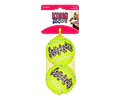 Pelota Para Perro Kong Ball Squeak Air Talla L X2 Unidades Amarillo