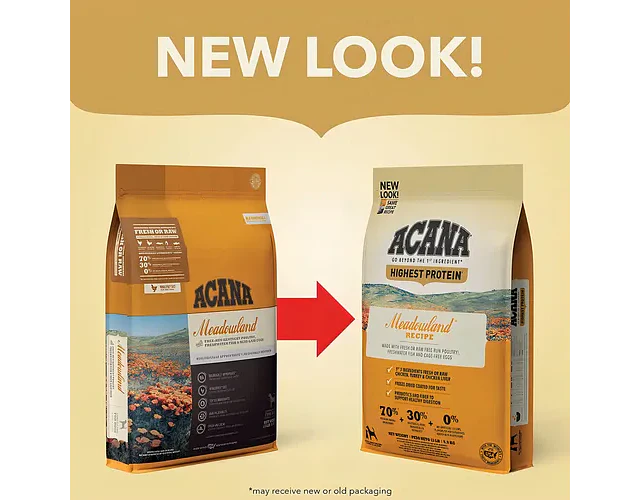 Alimento Perro Acana Dog Meadowland 11kg. Super Premium