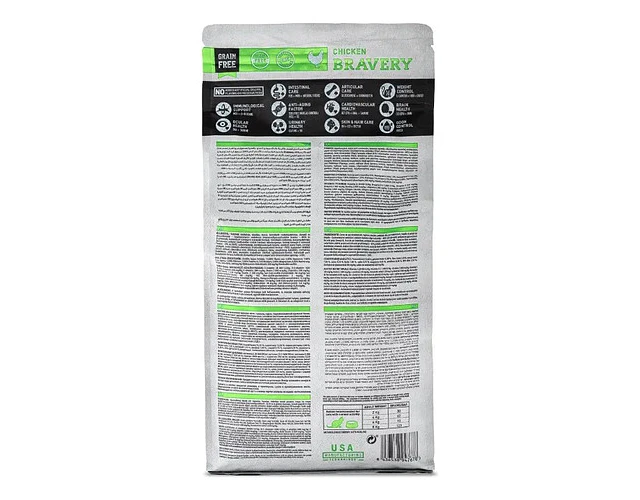 Bravery Gato Adulto Esterilizado Pollo 2 Kg