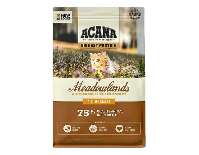 Alimento Para Gatos Acana Meadowland Todas Las Edades 4.5kg