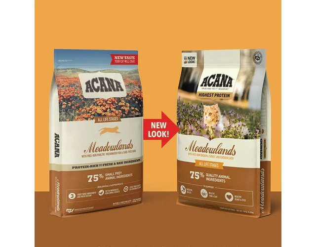Alimento Para Gatos Acana Meadowland Todas Las Edades 4.5kg