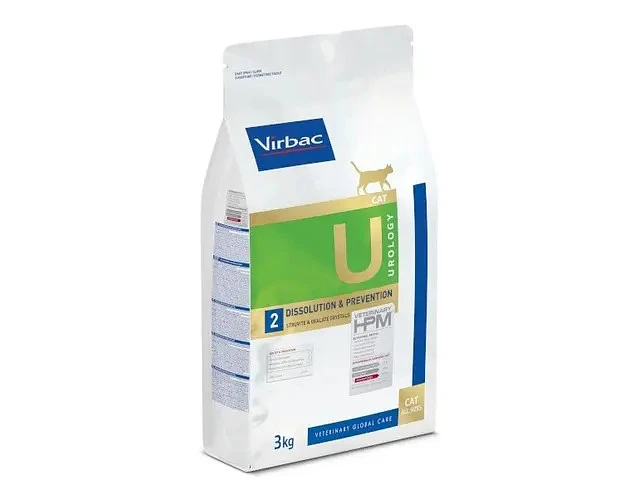 Virbac HPM  Urology 2 Dissolution para gatos 3kg