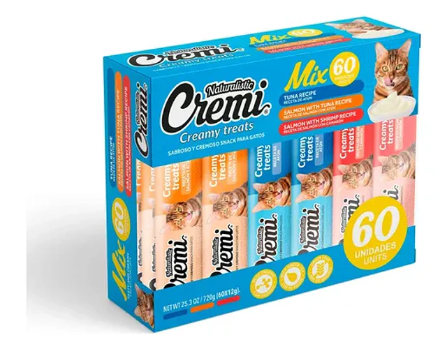 Cremi Caja Mix Sabores Del Mar 60un