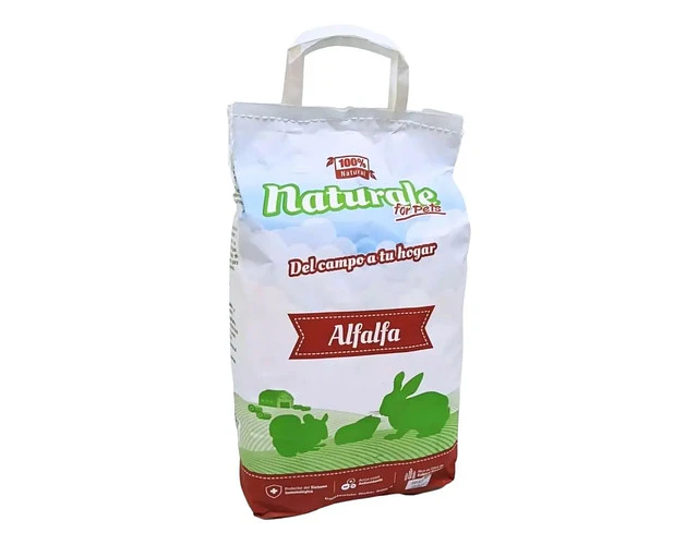 Heno Alfalfa 600g Naturale Conejos Chinchillas Cobayas Hámster