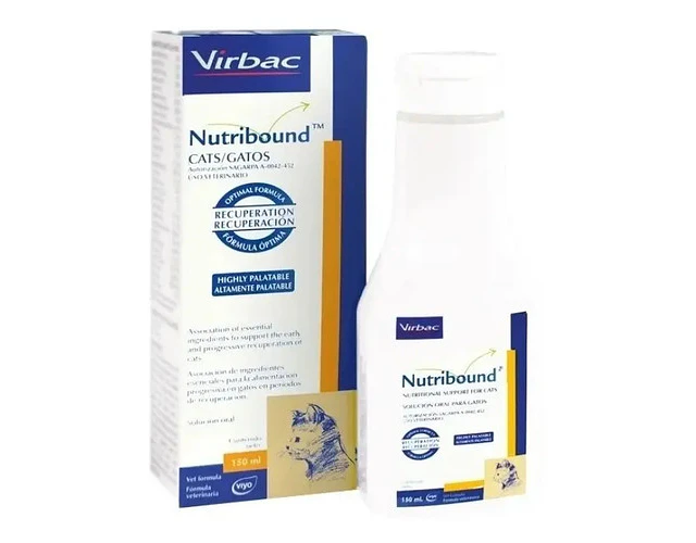 Virbac Nutribound Gatos Líquido 150ml Recuperación Y Vitaminas
