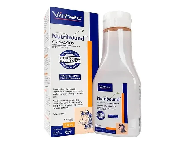 Virbac Nutribound Gatos Líquido 150ml Recuperación Y Vitaminas