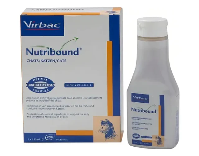Virbac Nutribound Gatos Líquido 150ml Recuperación Y Vitaminas