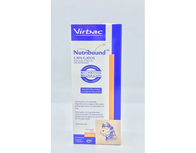 Virbac Nutribound Gatos Líquido 150ml Recuperación Y Vitaminas
