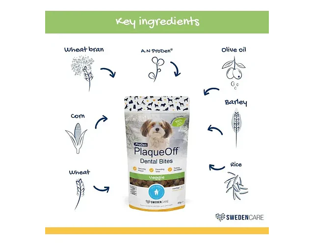 Proden Plaqueoff Snack Cuidado Dental Perro Pequeños 60g