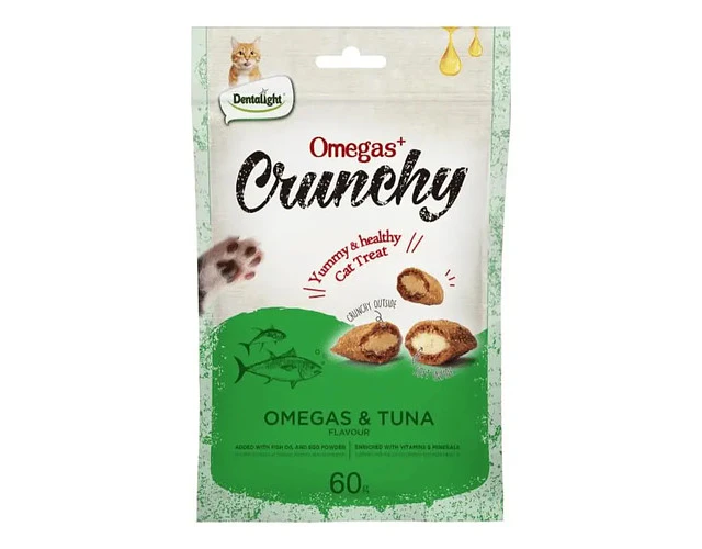 Dentalight Omegas Crunchy - Atún Para Gatos