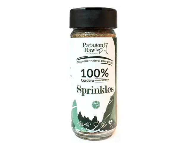 Patagon Raw Perro Sprinkles Sazonador Sabor Cordero 60gr