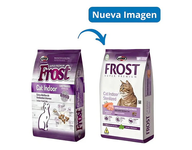 Frost Para Gato Indoor Esterilizado 7,5 Kg