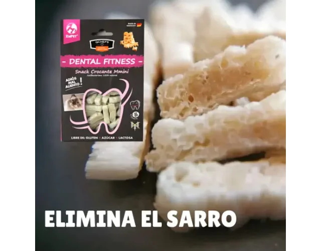 Snack Dental Crocante Q-chefs Mmini Para Gato 60g