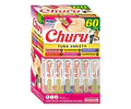 Inaba Churu Snack Gato Mix Sabor Atun, 60 Tubitos