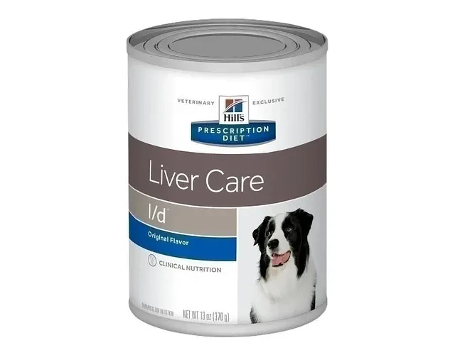 Alimento Hill's Prescription Diet Liver Care l/d para perro adulto todos los tamaños sabor mezcla de 370 g