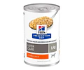 Alimento Hill's Prescription Diet Liver Care l/d para perro adulto todos los tamaños sabor mezcla de 370 g