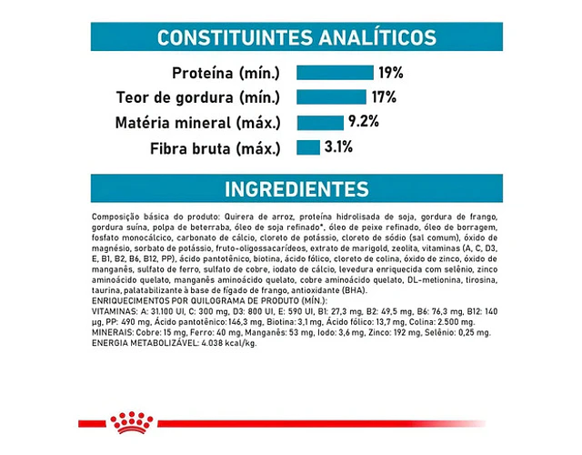 Alimento Royal Canin Veterinary Hipoalergénico Pequeno Para Perro Adulto Todos Los Tamaños Sabor Mix De 2 Kg