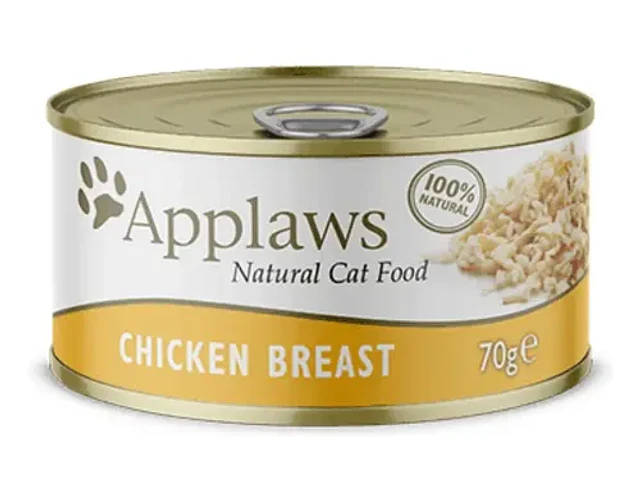 Applaws Alimento Húmedo Para Gato Sabor Pollo 70g Natural Pechuga Pura