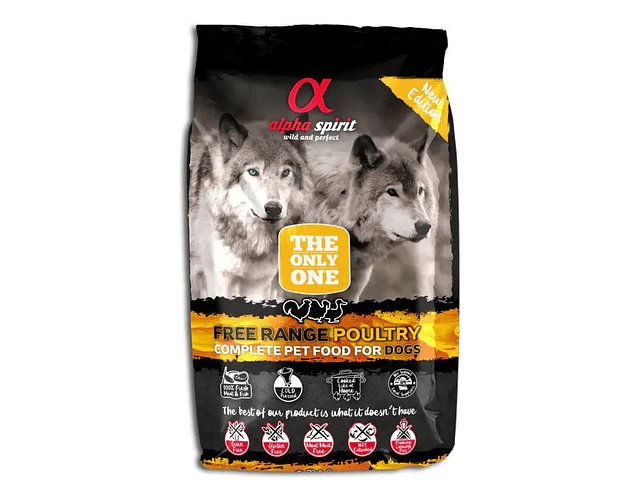 Alpha Spirit Alimento Seco Free Range Poultry 12 Kg Perro Adulto