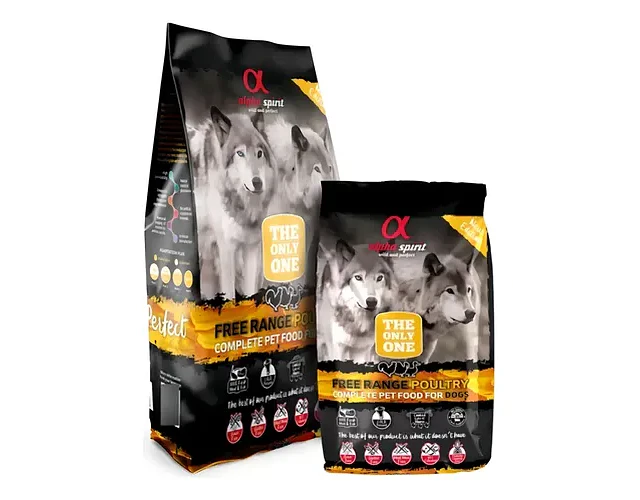 Alpha Spirit Alimento Seco Free Range Poultry 12 Kg Perro Adulto