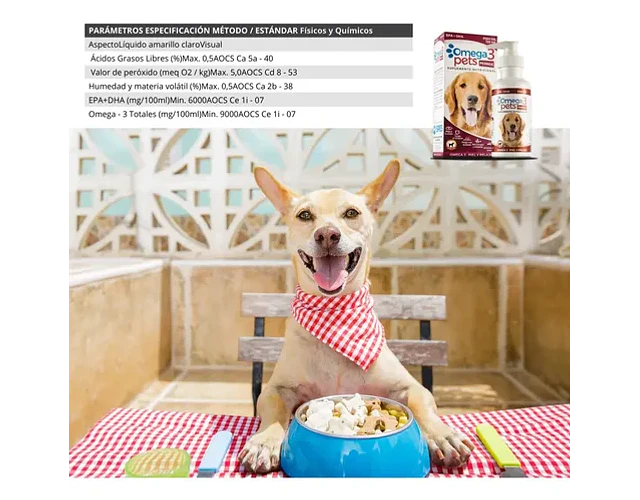 Omega 3 Pets Perro Solución Oral 125 Ml