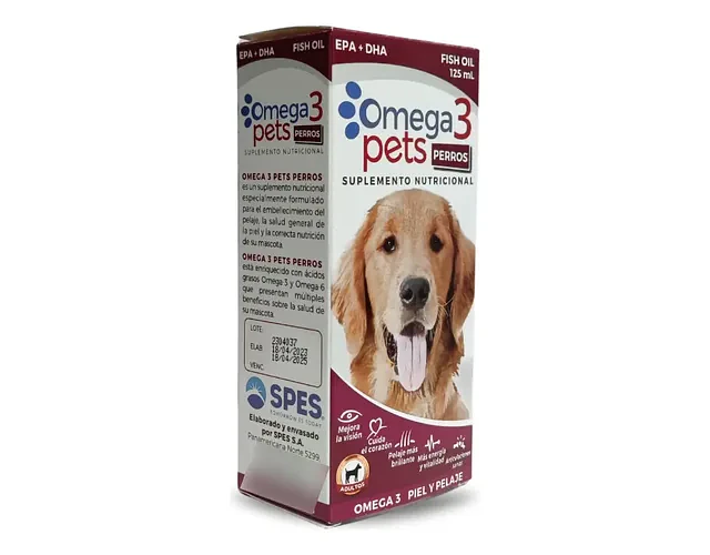 Omega 3 Pets Perro Solución Oral 125 Ml