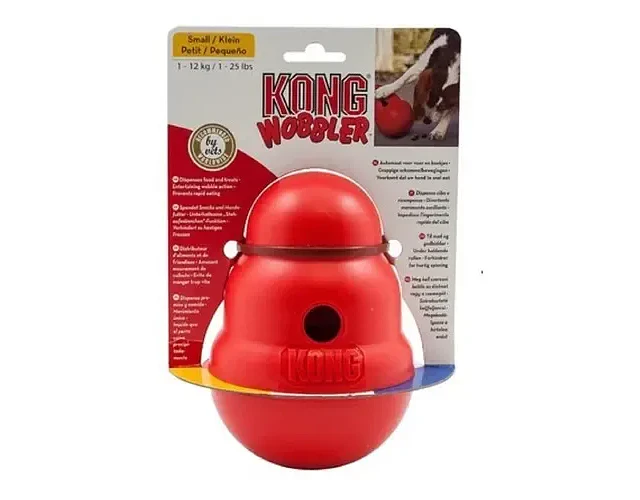 Kong Wobbler Color Rojo S