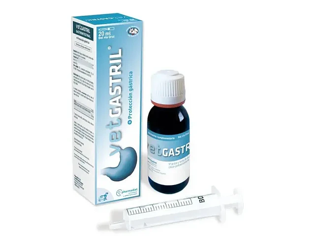 Vetgastril Suplemento Protección Gástrica Perros Gatos 20 Ml