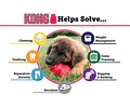 Kong Wobbler Color Rojo S