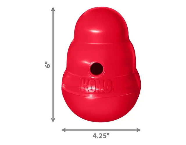 Kong Wobbler Color Rojo S