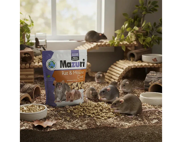 Alimento Mazuri Para Ratas Y Ratones 0,9 Kg