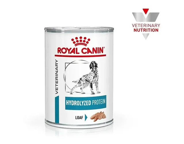 Alimento Royal Canin Veterinary Diet Canine Hydrolyzed Protein Adult HP para perro adulto todos los tamaños sabor mezcla de 390 g