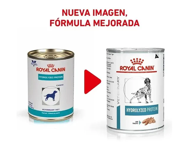 Alimento Royal Canin Veterinary Diet Canine Hydrolyzed Protein Adult HP para perro adulto todos los tamaños sabor mezcla de 390 g