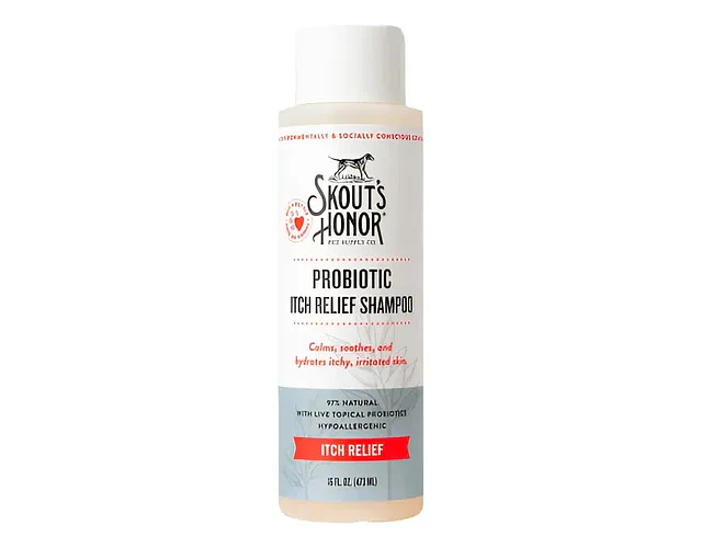 Shampoo Para Perros Hipoalergénico Skout's Honor Picazón Probiotic 473 Ml