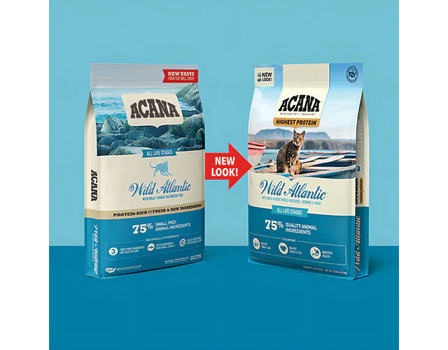 Acana Wild Atlantic Para Gatos 4,5 Kg Saco