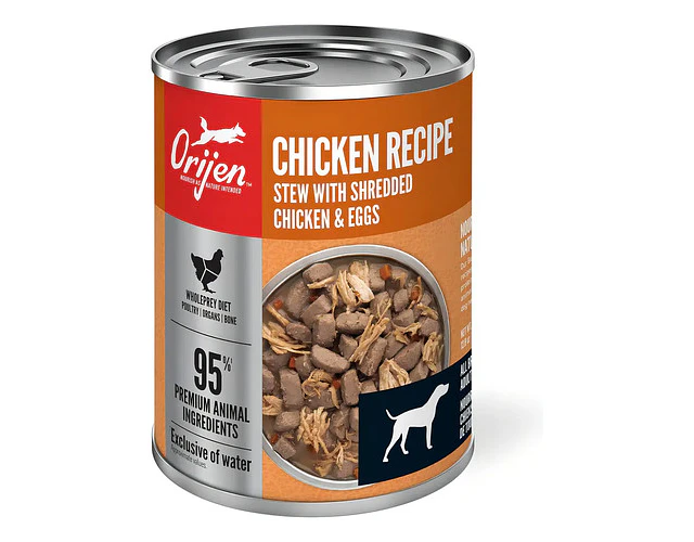Orijen Comida Húmeda Pollo 95% Proteínas Perros Adultos 363g