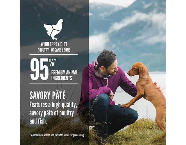 Orijen Comida Húmeda Pollo 95% Proteínas Perros Adultos 363g