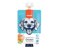 Wanpy Tasty Meat Paste Perro Pollo, Zanahoria Y Guisante 90g