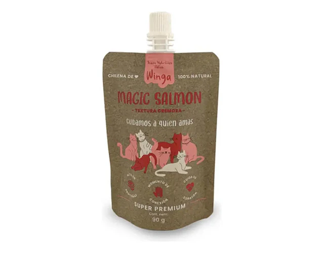 Magic Salmon Para Gatos 90 Grs. - Winga
