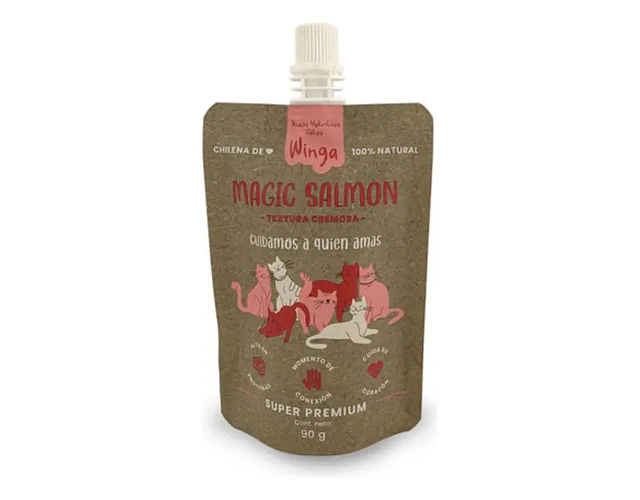 Magic Salmon Para Gatos 90 Grs. - Winga