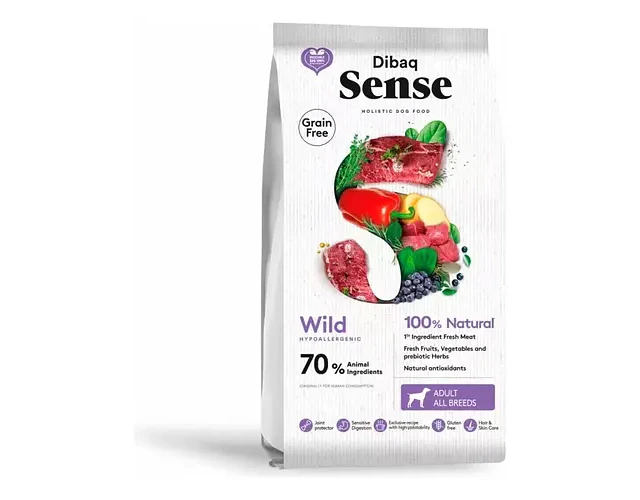 Dibaq Sense Alimento Wild Jabalí & Ciervo Perro Adulto 10kg