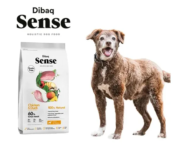 Dibaq Sense Adulto 12kg Pollo Pato Grain Free Perro/ Fauna