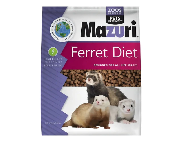 Alimento Mazuri Para Hurones Con Omega 3 Y Vitamina E 2,27 Kg