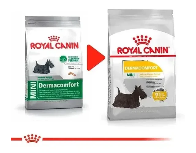 Alimento Perros Balanceado Royal Canin Mini Dermacomfort 3kg