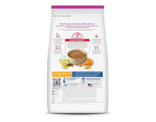 Alimento Hill's Science Diet Adult Small Paws Para Perro Adulto De Raza Mini Y Pequeña Sabor Pollo De 2 Kg