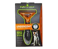 Furminator Deslanador Peine Naranja Para Perros Medianos Pelo Largo Cerdas Acero
