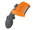 Furminator Deslanador Peine Naranja Para Perros Medianos Pelo Largo Cerdas Acero