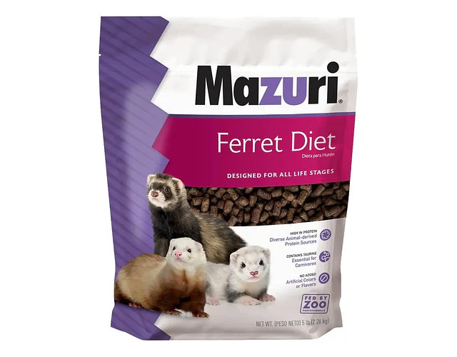 Alimento Mazuri Para Hurones Con Omega 3 Y Vitamina E 2,27 Kg