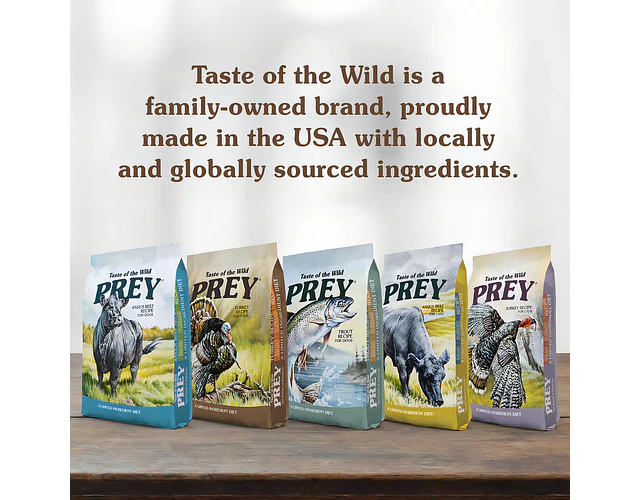 Alimento Seco Para Gato Taste Of The Wild Prey Angus Beef De 2.722 Kg